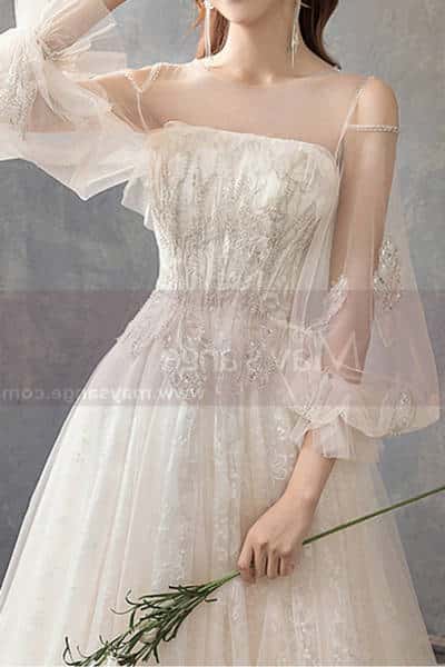 robe mariée vintage bohème