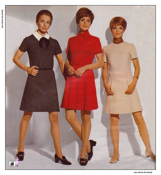 robe années 70 vintage