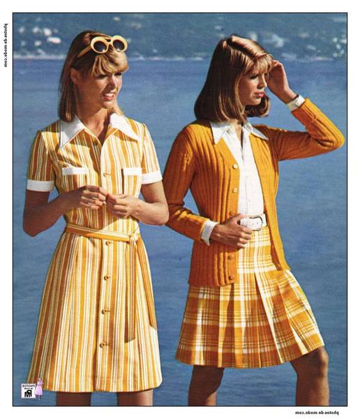 robe des années 50-60