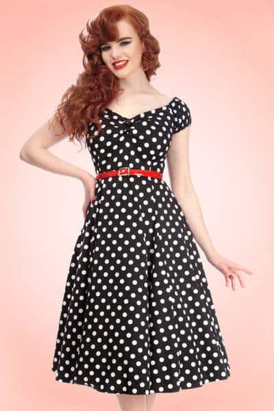 robe années 50 grande taille