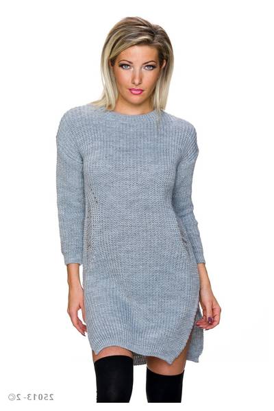 robe pull maille femme
