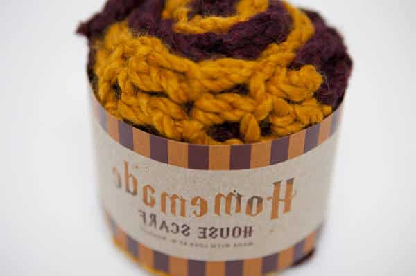 modele tricot echarpe harry potter